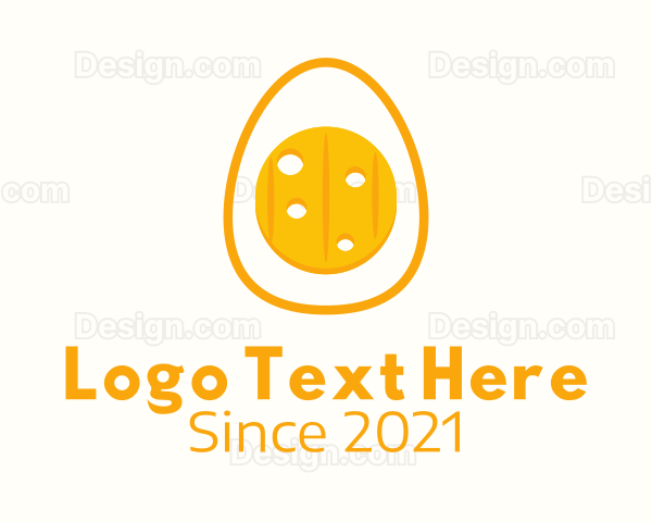 Cheese Egg Yolk Logo