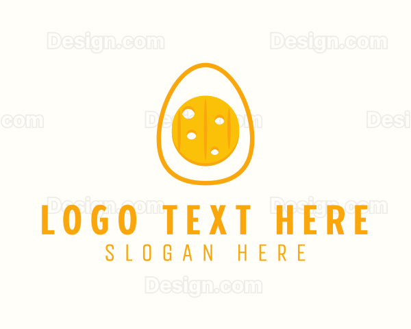 Cheese Egg Yolk Logo