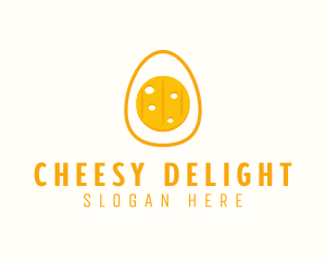 Cheese Egg Yolk  logo design