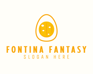 Cheese Egg Yolk  logo design