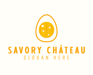 Cheese Egg Yolk  logo design