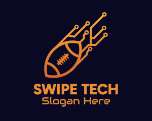 Rugby Ball Tech logo design