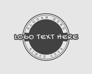 Retro Graffiti Wordmark logo