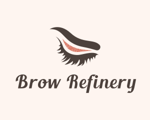 Makeup Eyelash Eyebrow logo