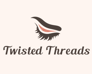 Makeup Eyelash Eyebrow logo design