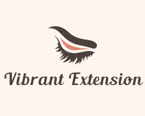 Makeup Eyelash Eyebrow logo design