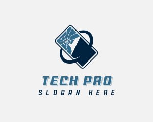 Smartphone Tech Repair  logo design