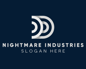 Generic Industrial Letter D Company logo design