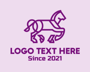 Purple Horse Equestrian logo