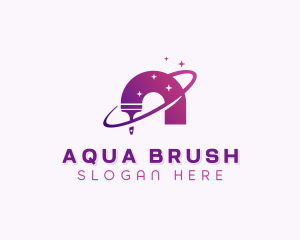 Paint Brush Refurbish logo design