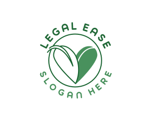 Natural Leaf Heart logo