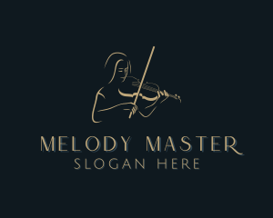 Violin Musician Performer logo