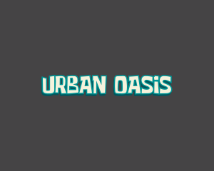 Urban Hiphop Graffiti logo design