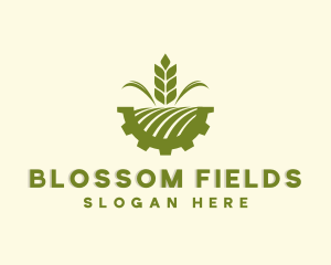 Wheat Field Agriculture logo design