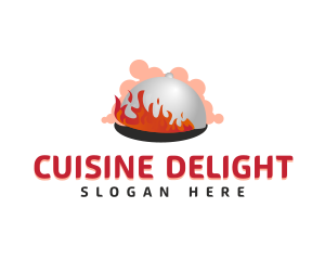 Restaurant Cloche Grill logo design