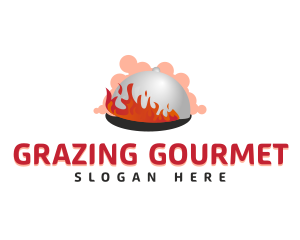 Restaurant Cloche Grill logo design