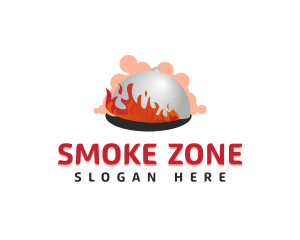 Restaurant Cloche Grill logo design