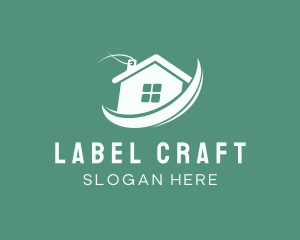 House Sale Label logo design