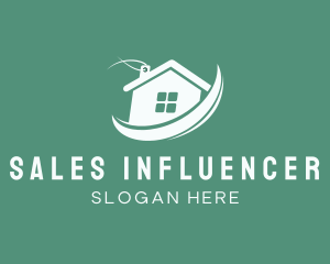 House Sale Label logo design