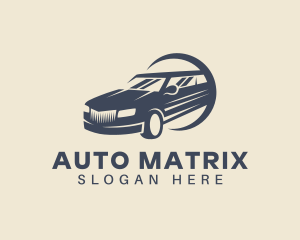 Limousine Auto Car logo design