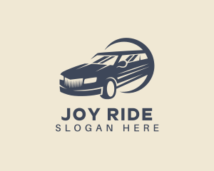 Limousine Auto Car logo design