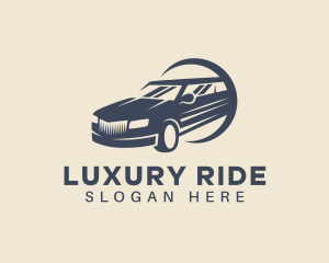 Limousine Auto Car logo design