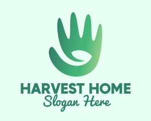 Nature Farmer Hand  logo