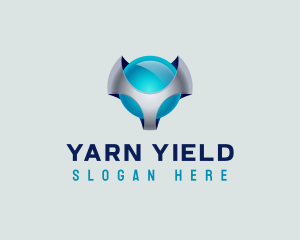 Letter Y 3D Gradient logo design