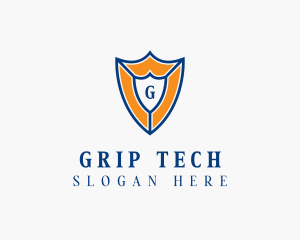 Tech Shield Security  logo design