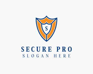 Tech Shield Security  logo design