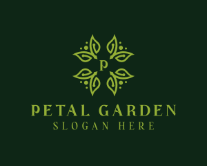 Eco Herbal Leaves logo design