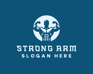 Strong Gym Fitness logo design