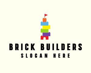 Colorful Tower Block logo