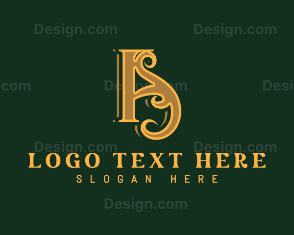 Boutique Business Letter A Logo