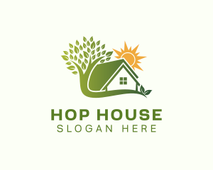 Green House Landscaping logo design