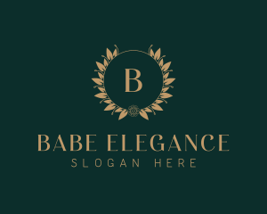 Event Styling Wreath logo design