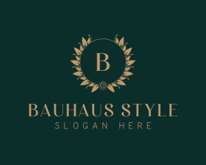 Event Styling Wreath logo design