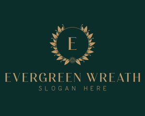 Event Styling Wreath logo design