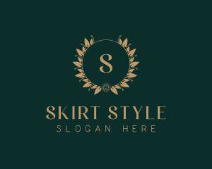 Event Styling Wreath logo design