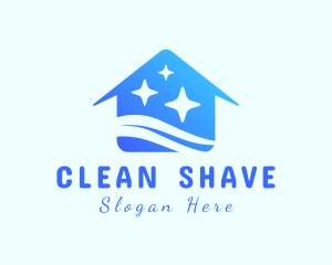 Clean House Sparkles logo design