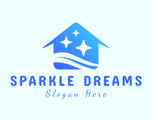 Clean House Sparkles logo