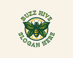 Leaf Bee Apiculture logo