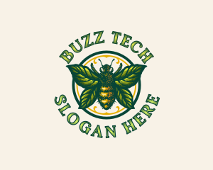 Leaf Bee Apiculture logo