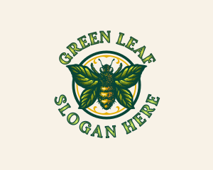 Leaf Bee Apiculture logo