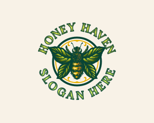 Leaf Bee Apiculture logo