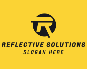 Modern Logistics Letter R logo design