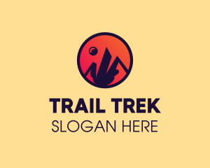 Outdoor Mountain Hiking  logo