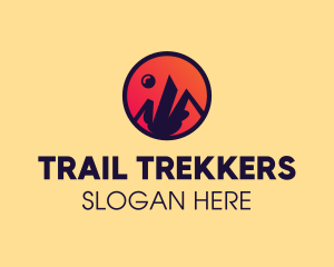 Outdoor Mountain Hiking  logo