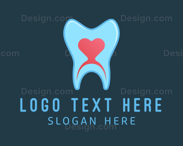 Heart Tooth Treatment Logo