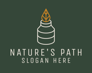 Natural Organic Bottle logo